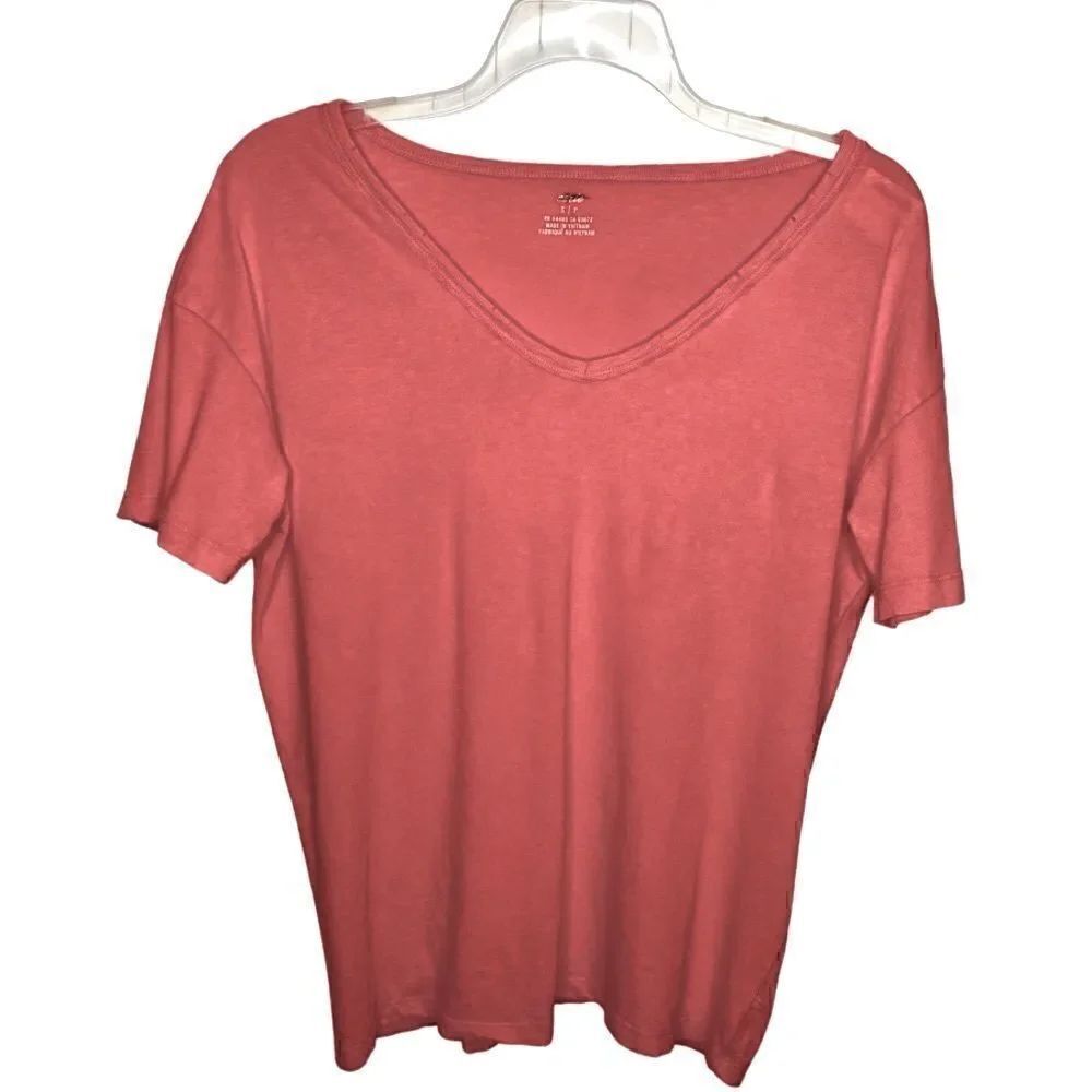 Aerie V-Neck Cotton T-Shirt Woman’s Size S/P